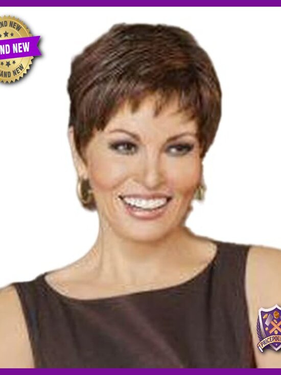 Synthetic Pixie Wig Heat Resistant Lightweight Short Boy Cut main image 6